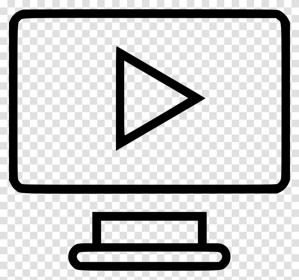 Play Video Youtube Tube Icon Free Download, Screen, Electronics, Label Transparent Png