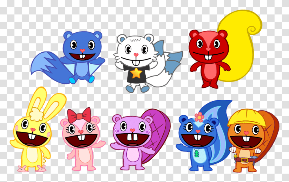Play With Friends Clipart Happy Tree Friends H, Label, Sticker Transparent Png