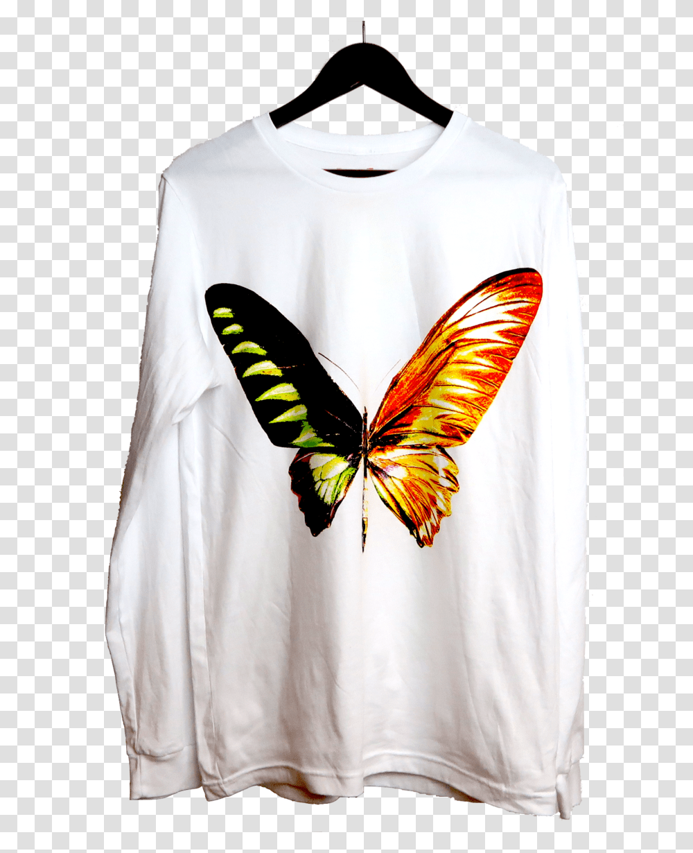 Playboi Carti Butterfly Long Sleeve Merchwav, Apparel, Cape, Shirt Transparent Png