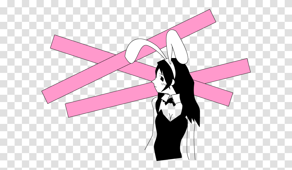 Playboy Bunny Rabbit Free Vector, Weapon, Rubber Eraser, Hammer, Tool Transparent Png