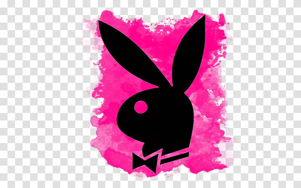 Playboy Founder Hugh Hefner Was A Huge Misogynist Pink Playboy Logo, Graphics, Art, Poster, Advertisement Transparent Png