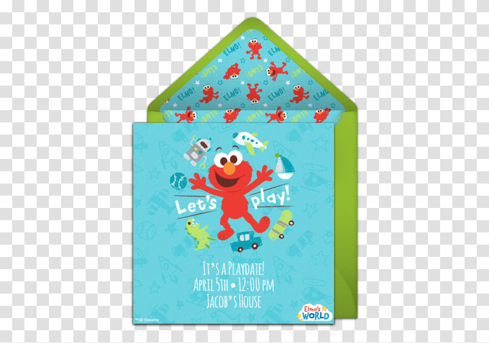 Playdate Invitation, Envelope, Mail, Greeting Card Transparent Png