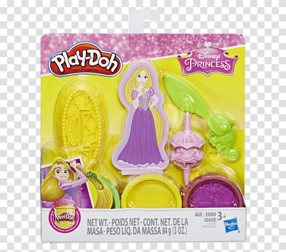 Playdoh Disney Princess Rapunzel Toyworld Play Doh, Food, Doll, Sweets, Figurine Transparent Png
