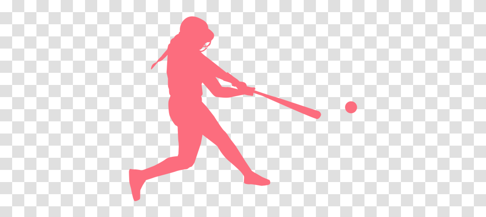 Player Ballplayer Bat Ball Helmet Baseball Silhouette Silueta De Mujer Beisbolista, Person, People, Sport, Duel Transparent Png