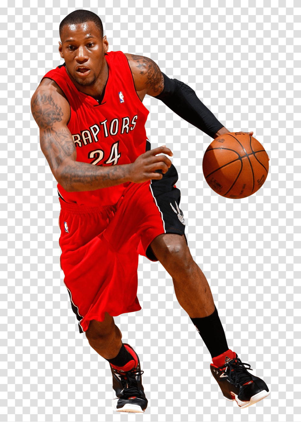 Player Basketball Raptors Jersey Dribble Basketball, Person, Human, People, Shoe Transparent Png