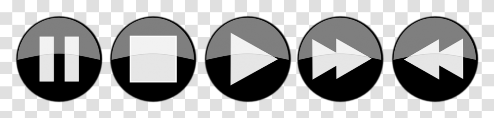 Player Button Dvd Media Controls Symbol Media Button, Gray Transparent Png