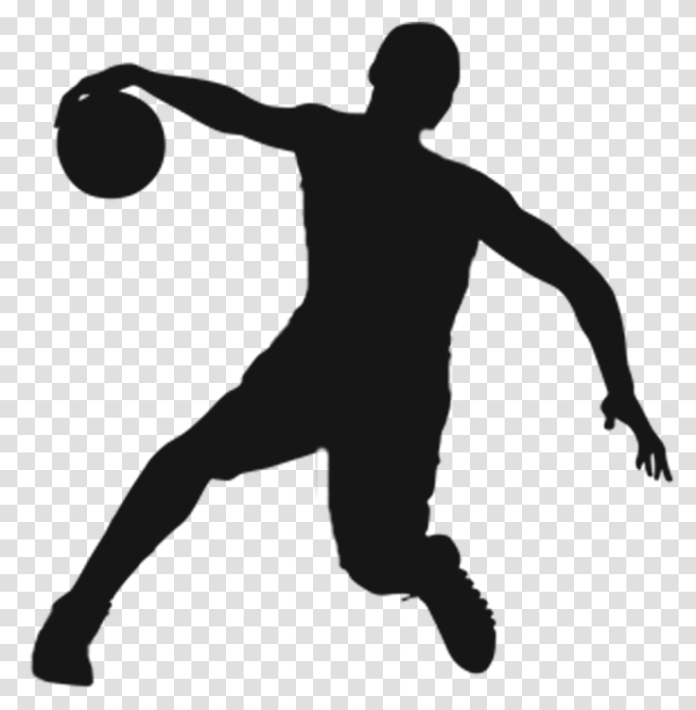 Player In Free Indian Vector Basketball Player, Person, Human, Silhouette, Ninja Transparent Png