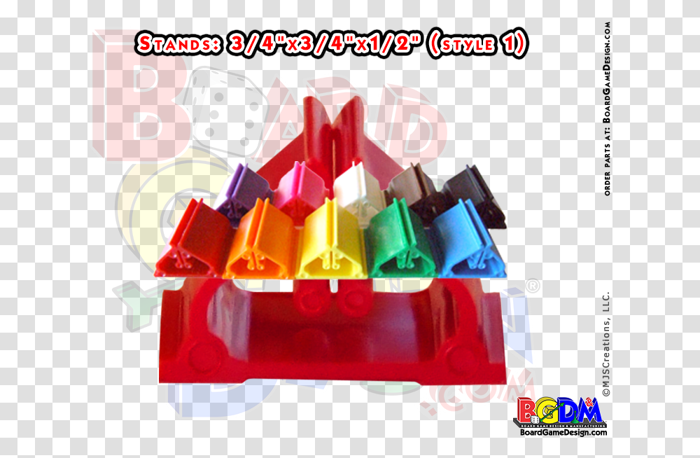 Player Piece Plastic Stands Card Stands Card Stands, Game, Crayon Transparent Png