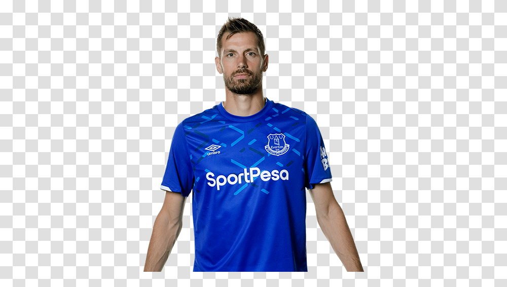 Player Profiles Everton Football Club Schneiderlin Everton, Clothing, Apparel, Shirt, Person Transparent Png