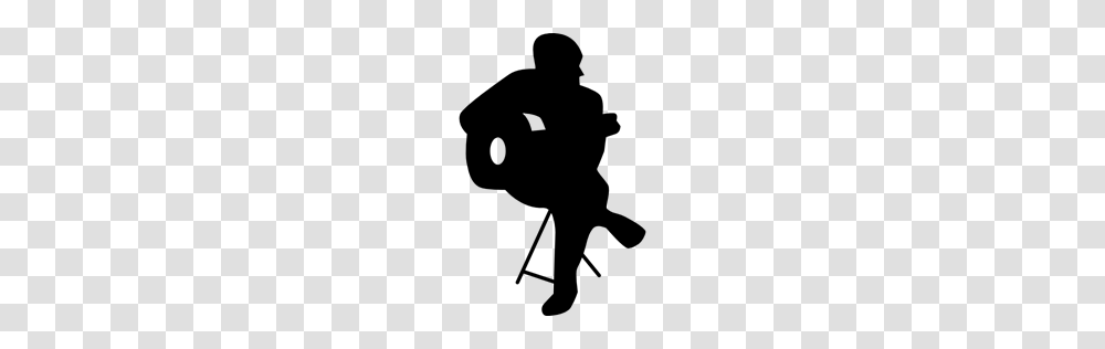 Player Sitting Guitar Shape Flamenco Icons People Guitar, Gray, World Of Warcraft Transparent Png