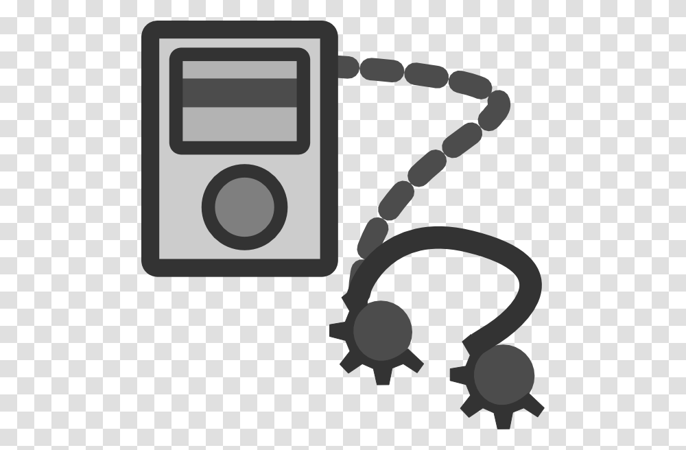 Player With Headphones Svg Clip Arts Mp3 Player, Electronics, Ipod Transparent Png
