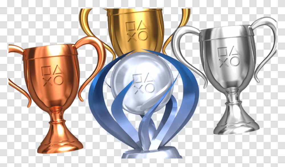 Players Can Now Redeem Playstation Trophies For Psn Credit, Trophy, Lamp, Headphones, Electronics Transparent Png