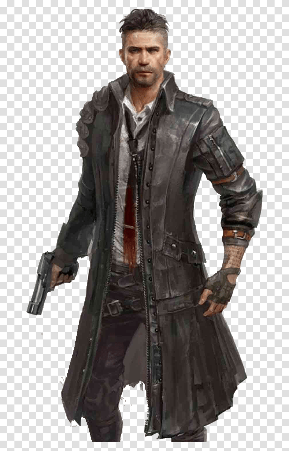 Playerunknownquots Battlegrounds Free Pic Pubg Black Trench Coat, Jacket, Sleeve, Overcoat Transparent Png