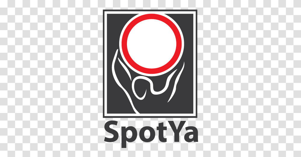 Playful Bold Gym Logo Design For Spotya By Meygekon Circle, Poster, Advertisement, Symbol, Road Sign Transparent Png