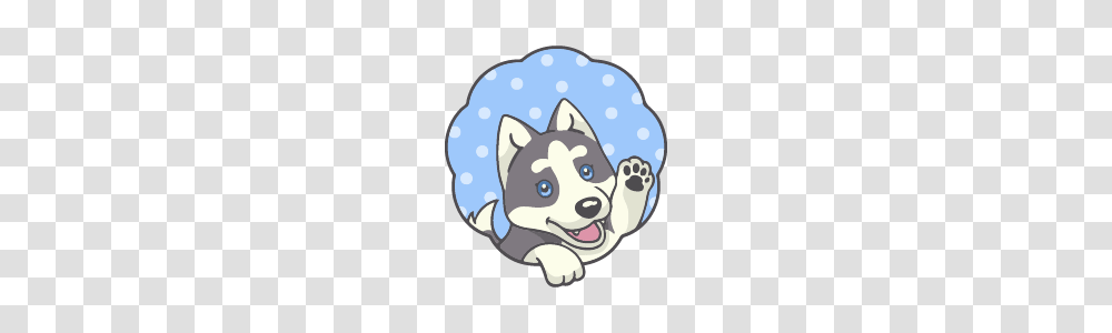 Playful Husky Line Stickers Line Store, Mammal, Animal, Canine, Pet Transparent Png