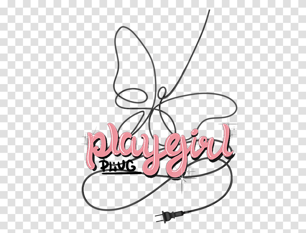 Playgirl Plug - Playgirlplug Girly, Text, Alphabet, Logo, Symbol Transparent Png
