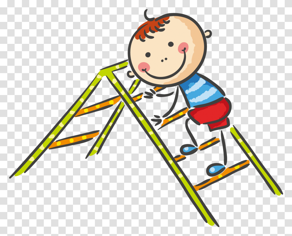 Playground Clipart Ladder Child Climbing Clipart, Bow, Lighting, Furniture, Canvas Transparent Png