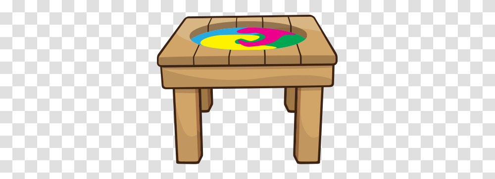 Playground Clipart Wide, Furniture, Table, Desk, Coffee Table Transparent Png