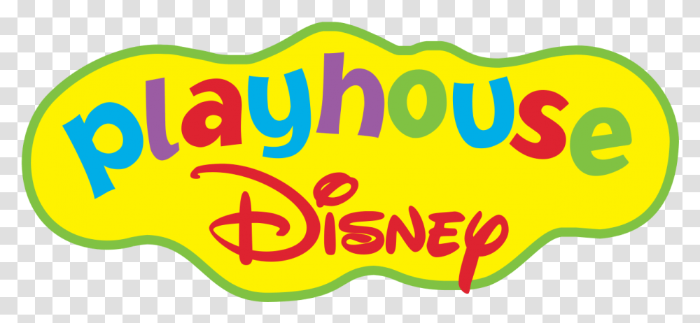 Playhouse Disney Logo Playhouse Disney, Label, Text, Sticker, Plant Transparent Png