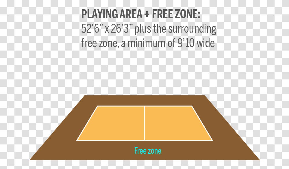 Playing Area Free Zone Area In Volleyball, Tennis Court, Sport, Sports, Rug Transparent Png