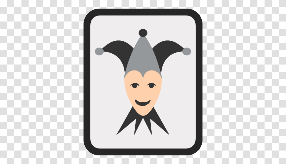 Playing Card Black Joker Emoji For Facebook Email Sms Id, Logo, Trademark Transparent Png