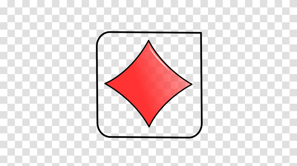 Playing Card Diamonds Vector Sign, Triangle, Flag, Logo Transparent Png