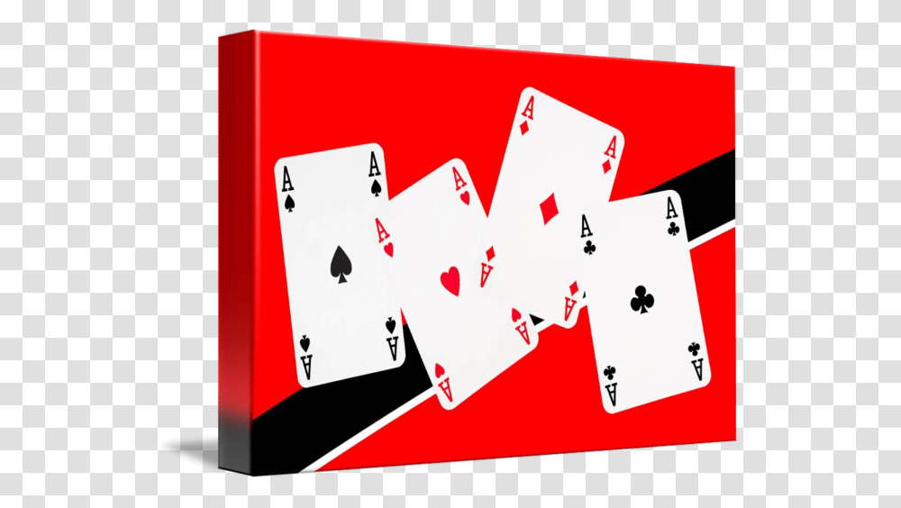 Playing Cards All The Aces, Game, Gambling Transparent Png