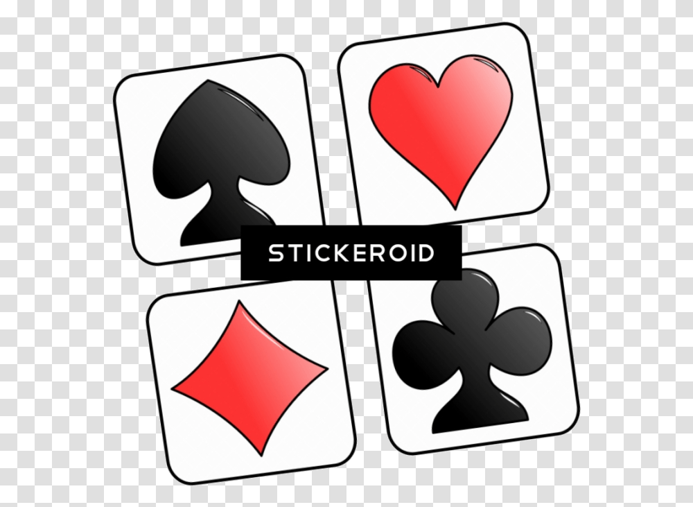 Playing Cards Card Deck Symbols Clip Art Of Rummy Cards, Word, Stencil, Label Transparent Png