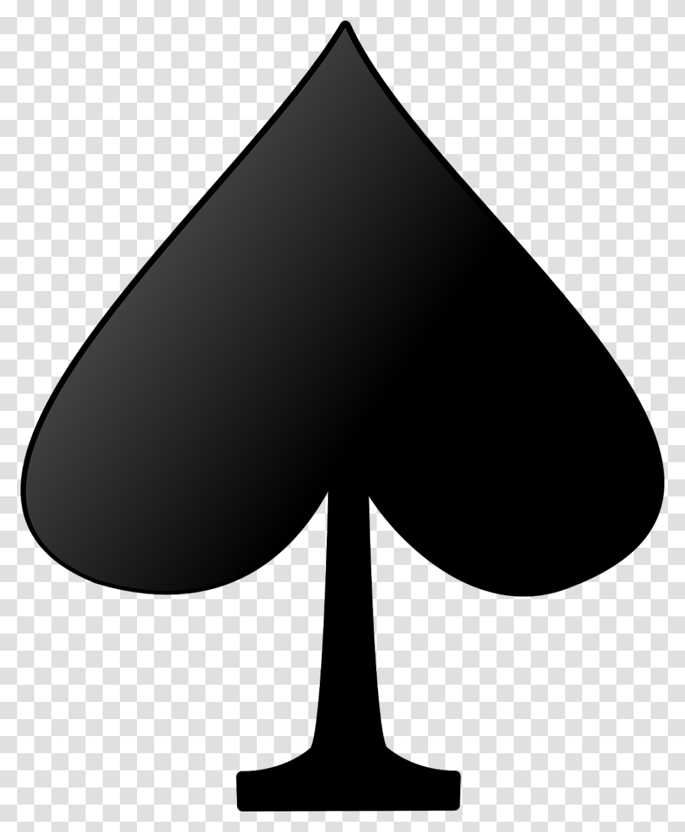 Playing Cards Symbols Spade, Triangle, Bow, Plant Transparent Png