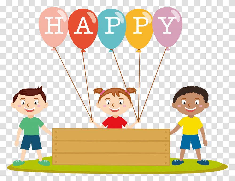 Playing Clipart Children, Balloon, Person, Human, People Transparent Png