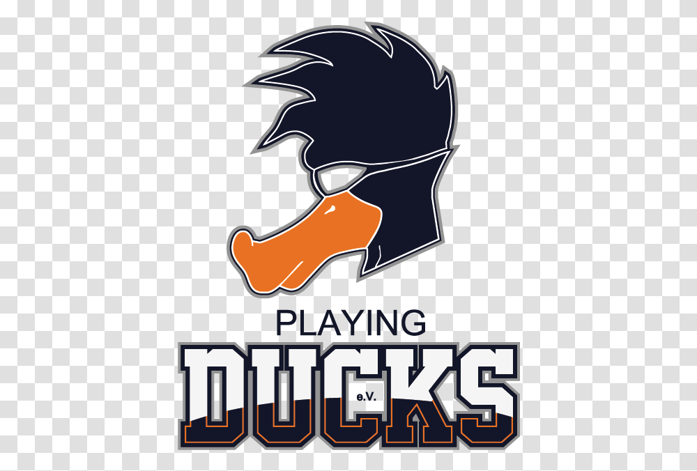 Playing Ducks Logo Playing Ducks Cs Go Logo, Apparel, Helmet, Advertisement Transparent Png