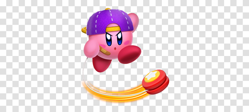 Playing With A Yoyo Kirby Star Allies Kirby Yoyo, Toy, Outdoors, Super Mario, Pac Man Transparent Png