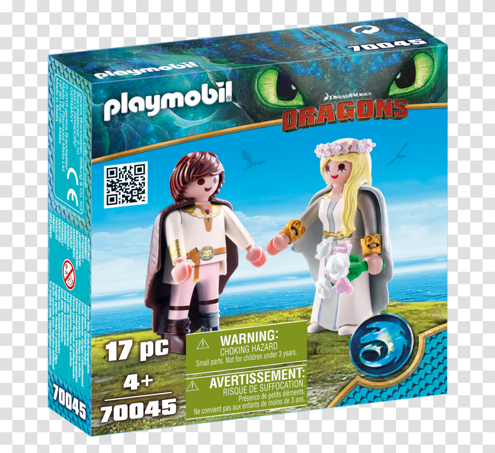 Playmobil Astrid And Hiccup, Poster, Advertisement, Flyer, Paper Transparent Png