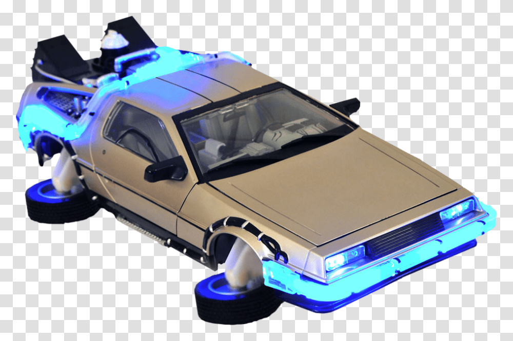 Playmobil Back To The Future, Car, Vehicle, Transportation, Wheel Transparent Png