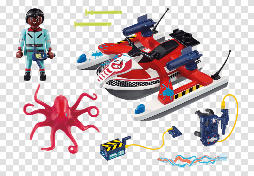 Playmobil Ghostbusters Download Playmobil The Real Ghostbusters, Vehicle, Transportation, Jet Ski, Toy Transparent Png