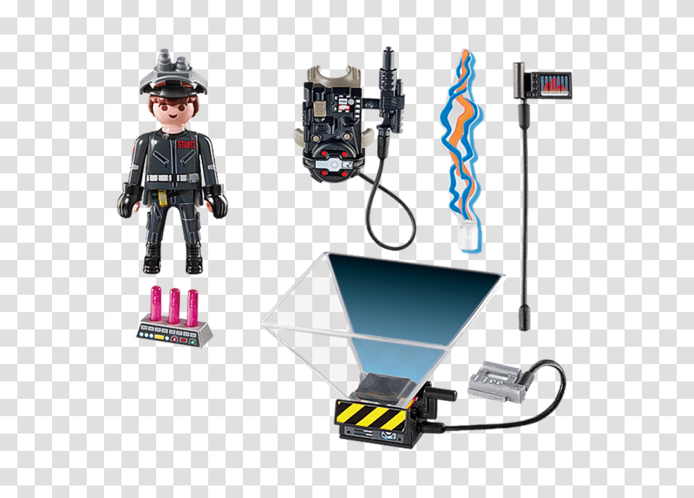 Playmobil Ghostbusters Ray Stantz, Person, Human, Machine, Robot Transparent Png