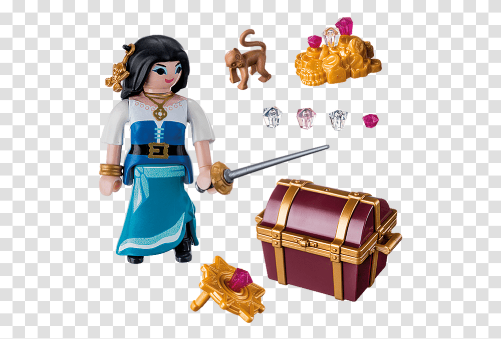 Playmobil, Person, Toy, Figurine, Treasure Transparent Png