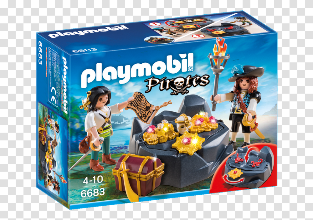 Playmobil Pirates Pirate Treasure Hideout Playmobil Pirate Treasure Hideout, Person, Meal, Vacation, Angry Birds Transparent Png