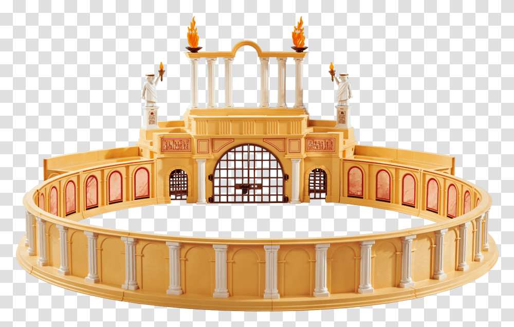 Playmobil Roman Colosseum, Building, Architecture, Mansion, House Transparent Png