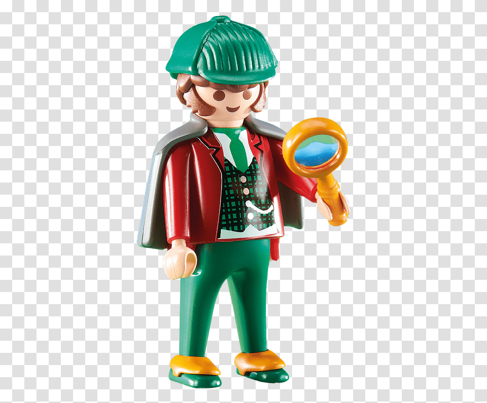 Playmobil Sherlock Holmes, Toy, Figurine, Doll Transparent Png