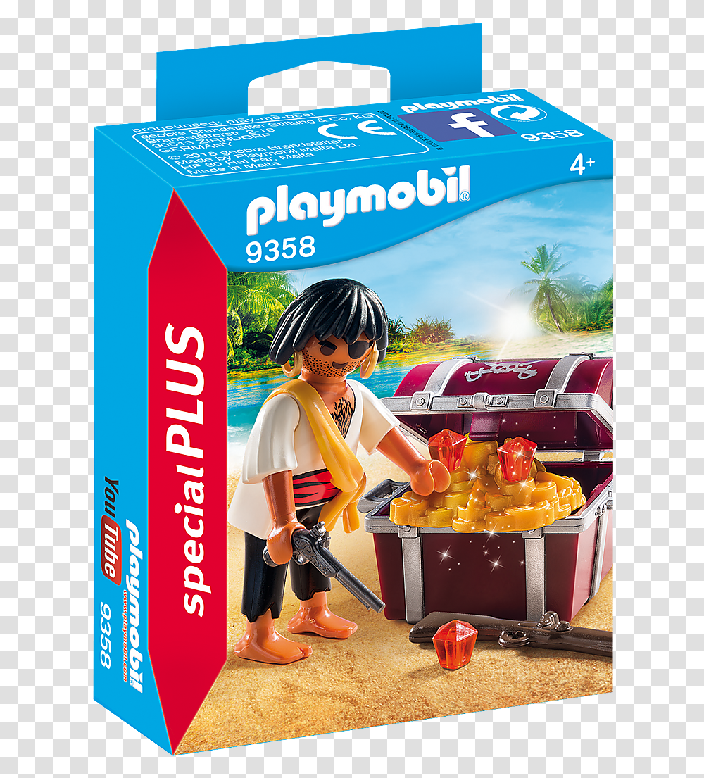 Playmobil Special Plus Pirate, Person, Human, Flyer, Poster Transparent Png