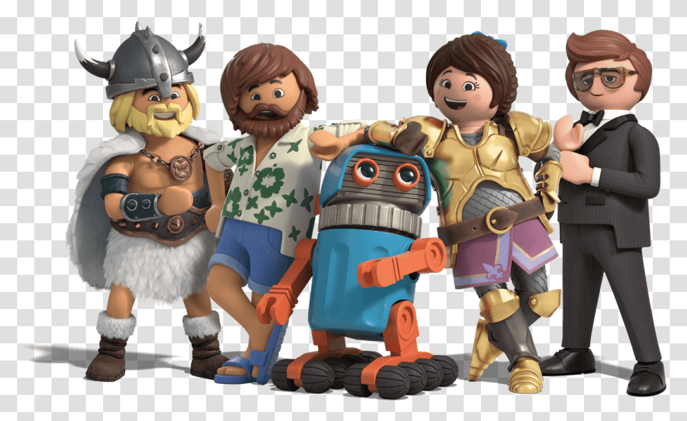 Playmobil The Movie Playmobil Movie Characters, Person, Human, Toy, Figurine Transparent Png