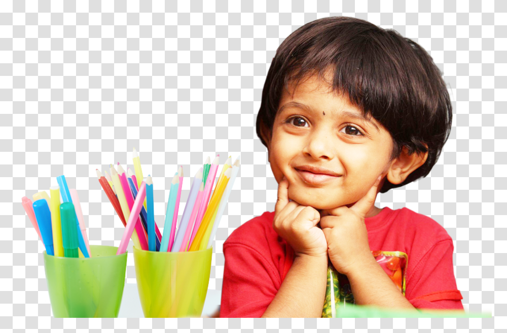 Playschool Indian Baby School Student, Smile, Face, Person, Human Transparent Png