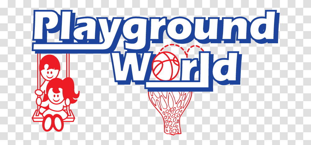 Playsets Trampolines Basketball Hoops Play Surfaces Playground World Logo, Text, Light, Vehicle, Transportation Transparent Png