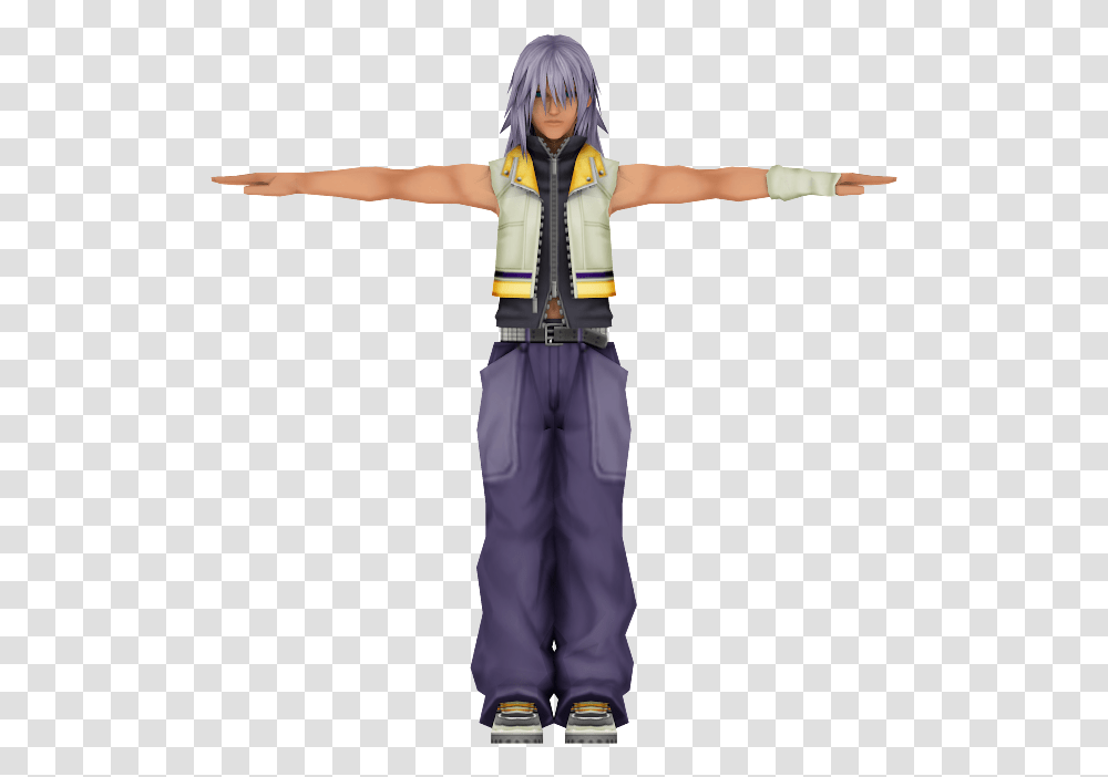 Playstation 2 Kingdom Hearts 2 Riku The Models Resource Cosplay, Costume, Clothing, Apparel, Person Transparent Png