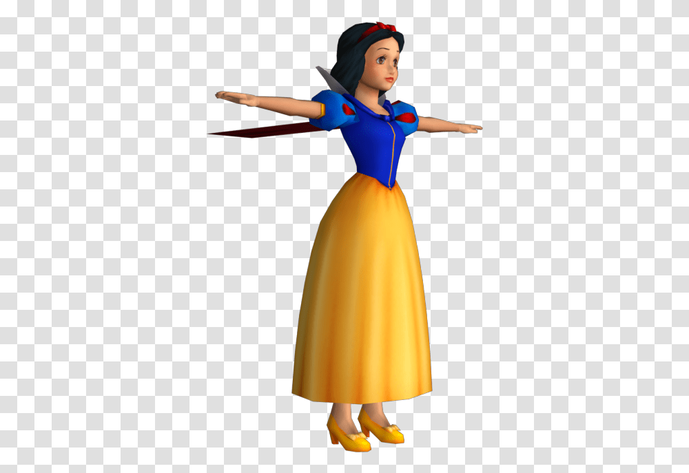 Playstation 2 Kingdom Hearts Snow White The Models Costume, Architecture, Building, Person, Clothing Transparent Png