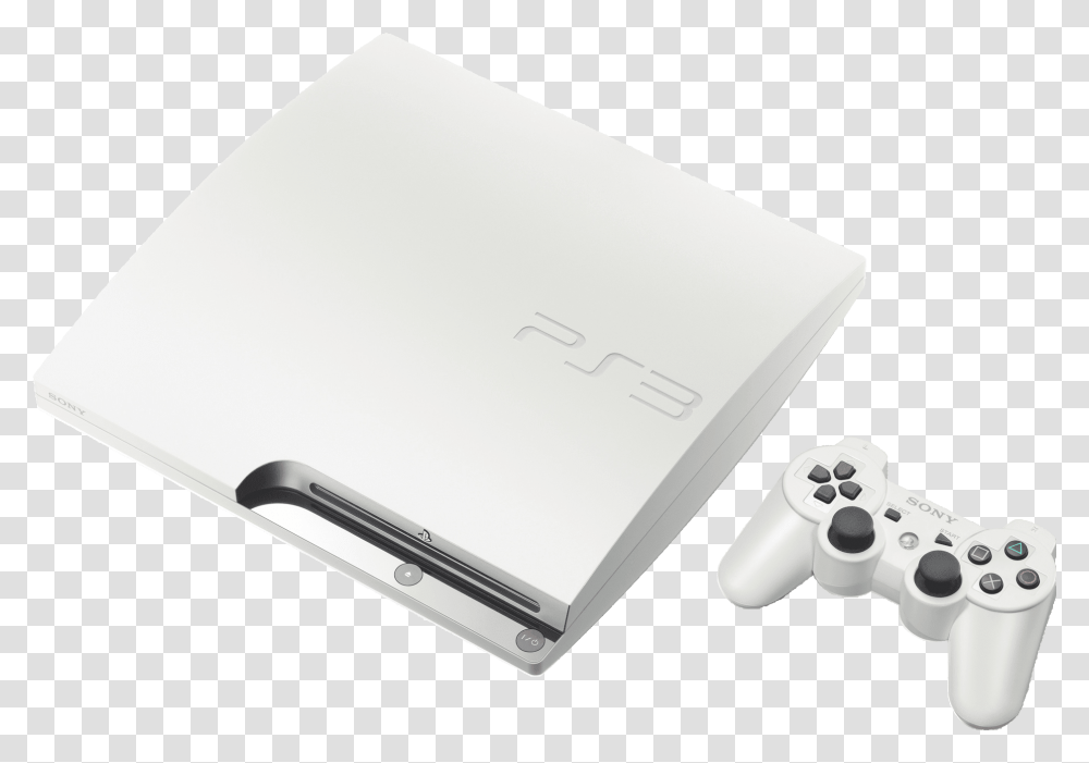 Playstation 3 White Limited Edition, Electronics, Page Transparent Png