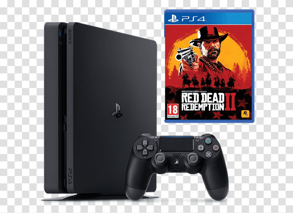 Playstation 4 Game Red Dead Redemption Red Dead Redemption 2 Usa, Video Gaming, Person, Human, Mobile Phone Transparent Png