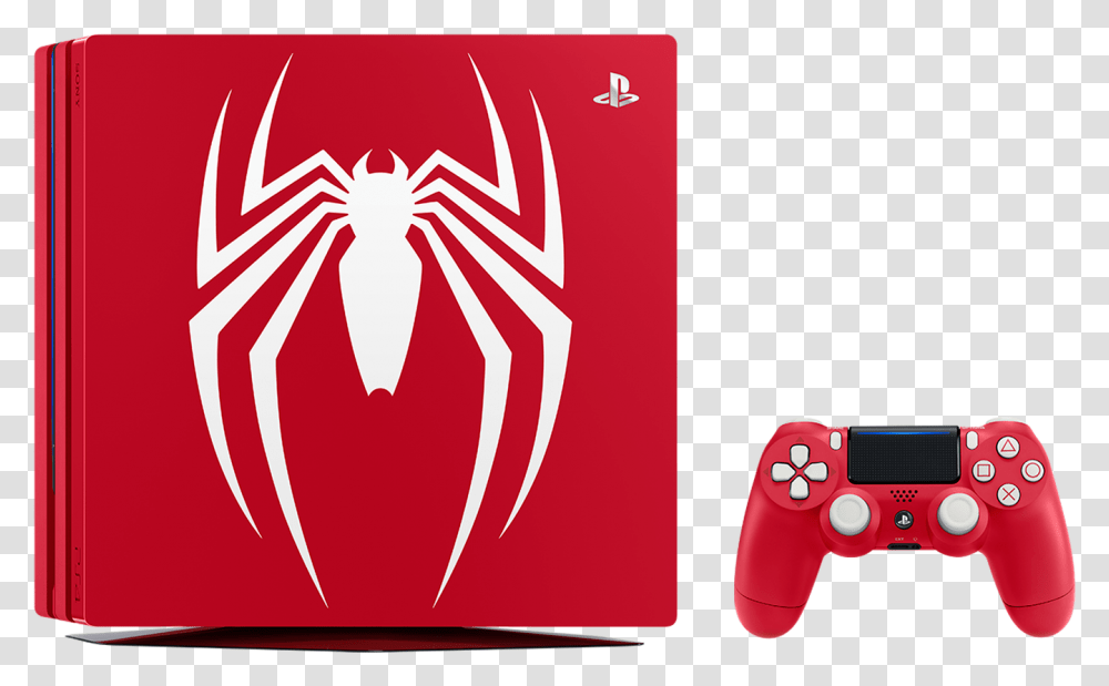 Playstation 4 Pro 1tb Marvel's Spider Man Limited Edition Spiderman Pro Bundle, Electronics, Hand Transparent Png