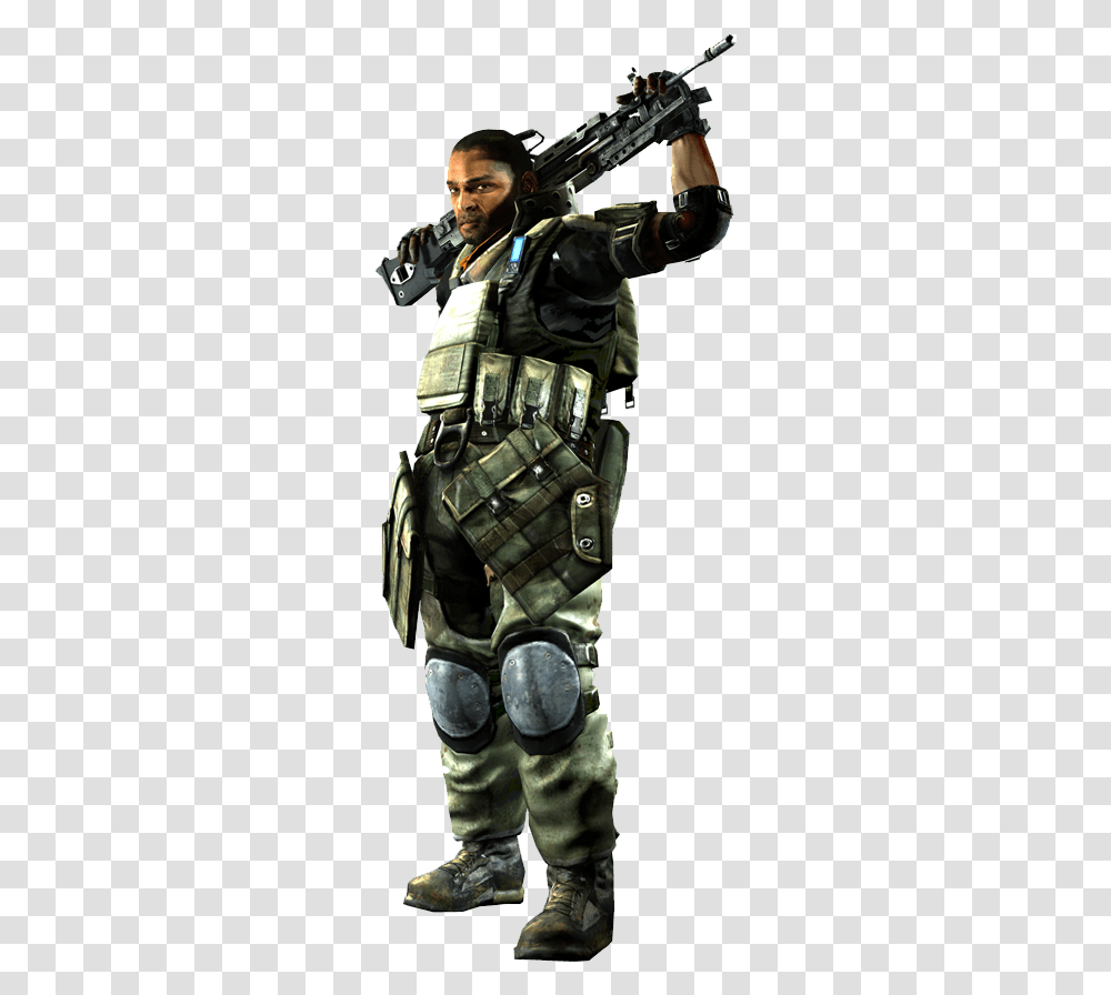 Playstation All Stars Battle Royale Wiki Guerrilla Games Characters, Person, Human, Gun, Weapon Transparent Png